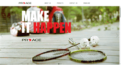 Desktop Screenshot of proacesports.com